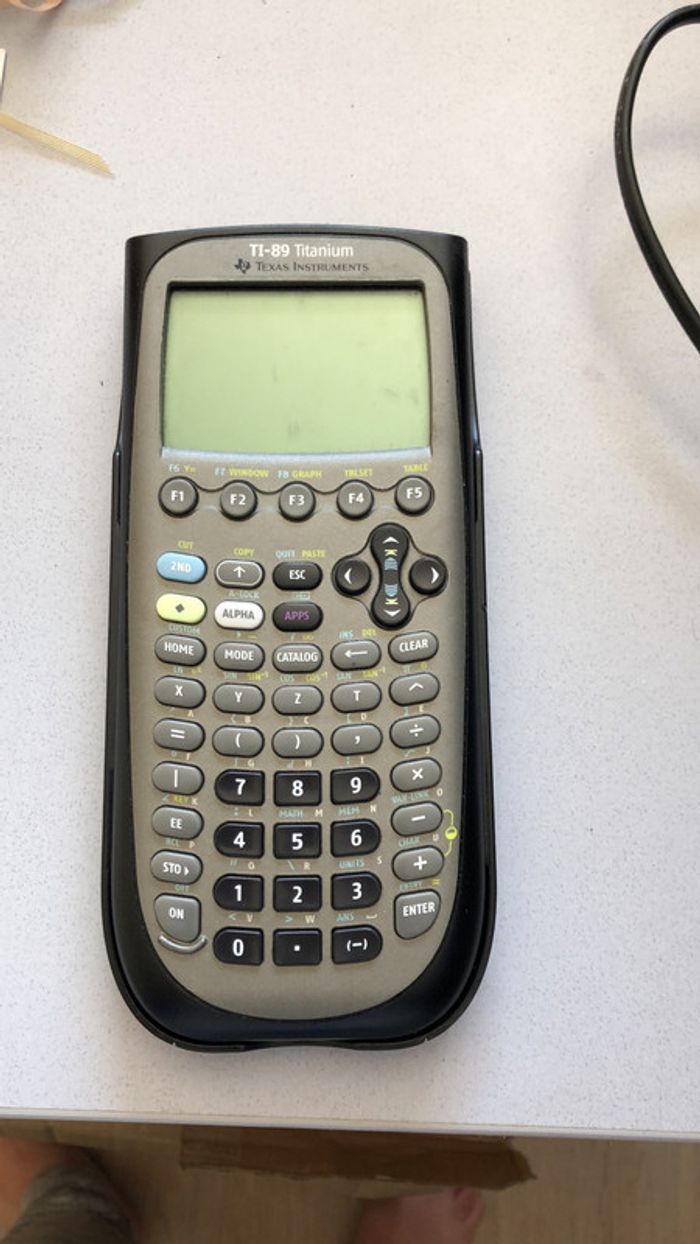 Calculatrice TI 89 - Texas instruments