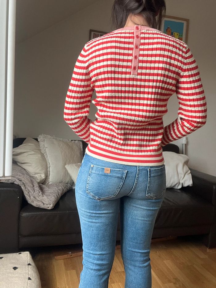Pull à rayures - Bellerose - 2 - photo numéro 2