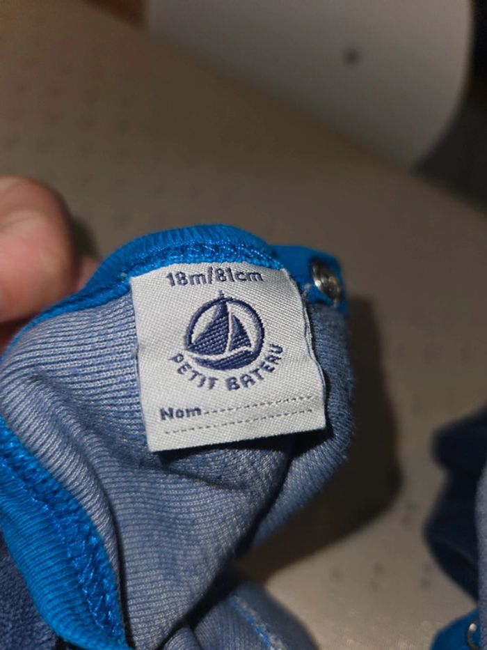 Lot 2 pyjama bleu petit bateau - photo numéro 4