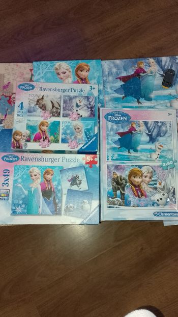 Puzzle Reines des neiges complet