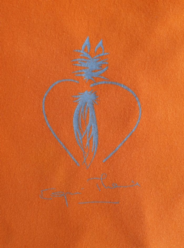T shirt homme orange équi-thème orange - photo numéro 4