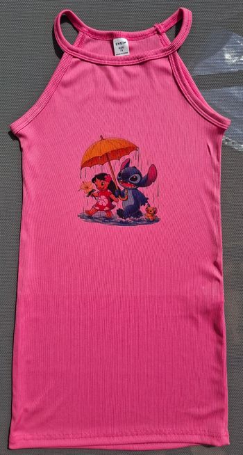 Robe rose stitch