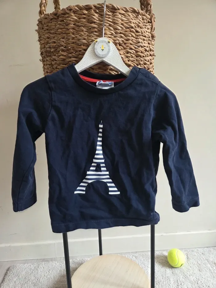 T-shirt manches longues Jacadi 2 ans