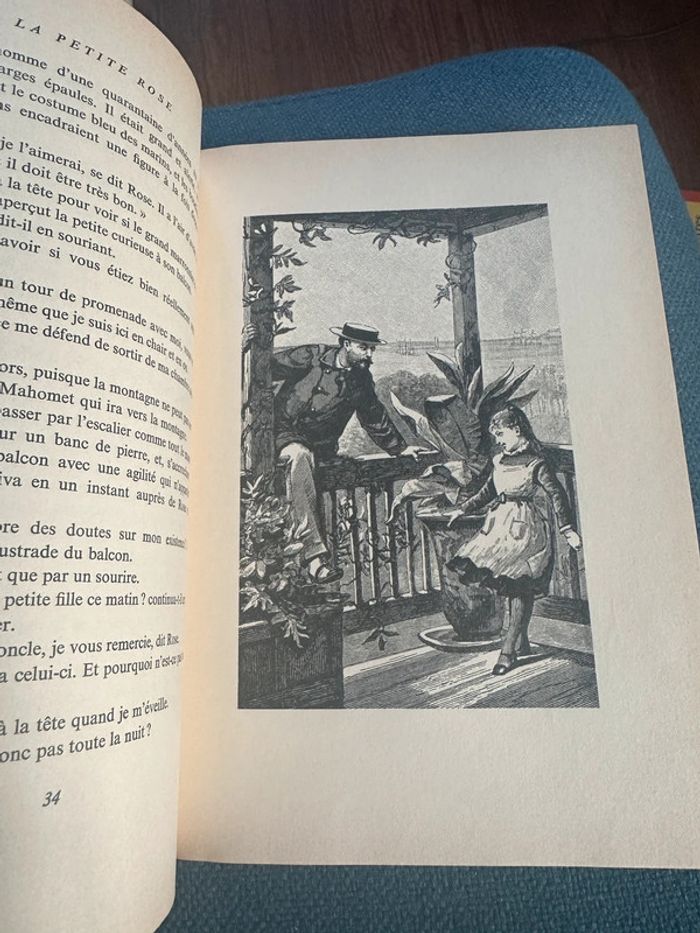 Livre ancien La Petite Rose, ses six tantes et ses sept cousins Alcott guilde des jeunes Lausanne - photo numéro 4
