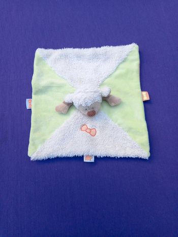Doudou carré plat mouton Influx