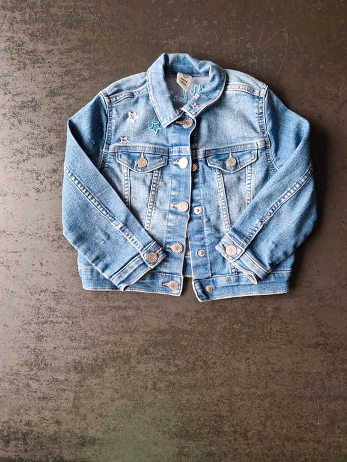 Veste jeans licorne