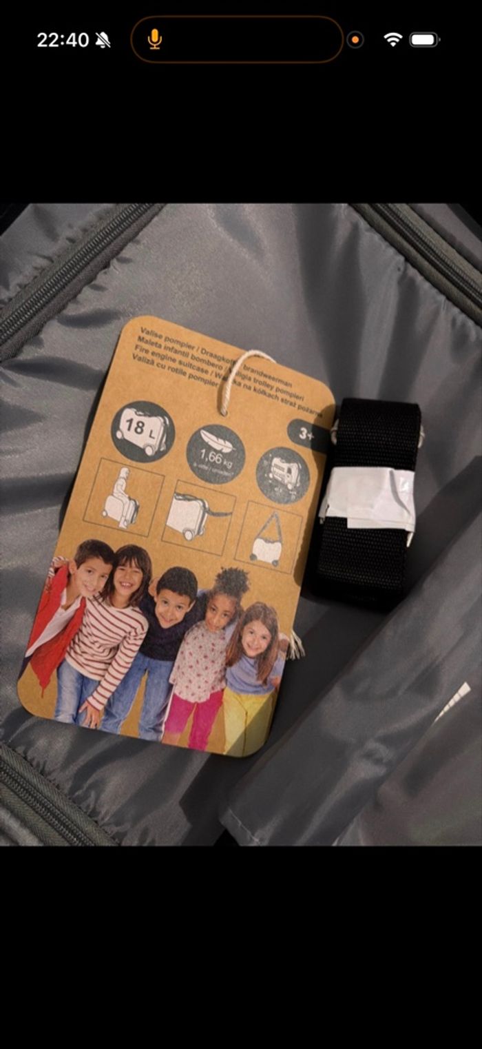 Valise à roulette enfants - photo numéro 2