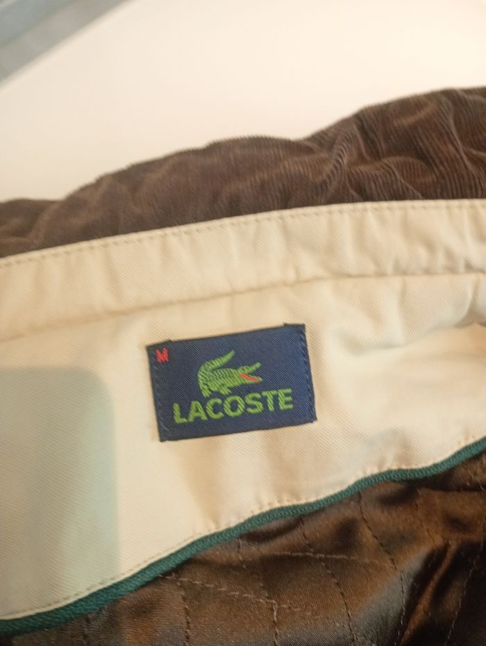 Veste Lacoste beige – M (convient L) – Très bon état - photo numéro 6