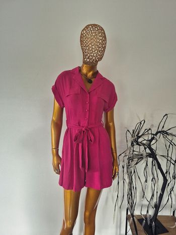 Combishort Femme Fuschia