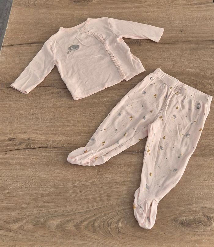 Pyjama 2 pièces coton 12 mois