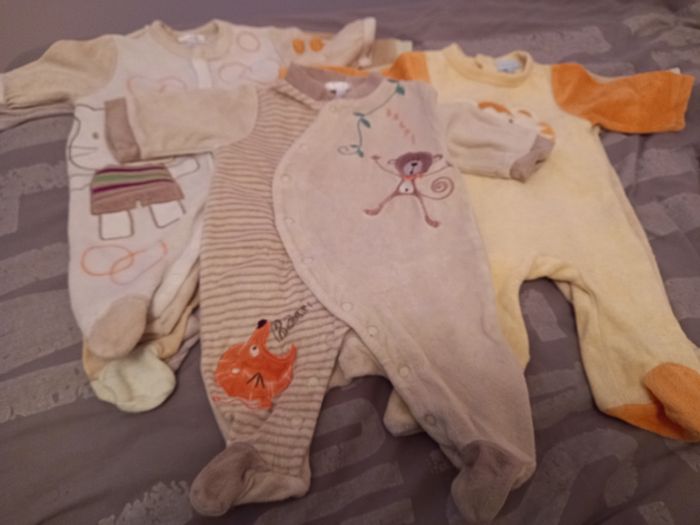 5 pyjamas hiver mixte - photo numéro 2