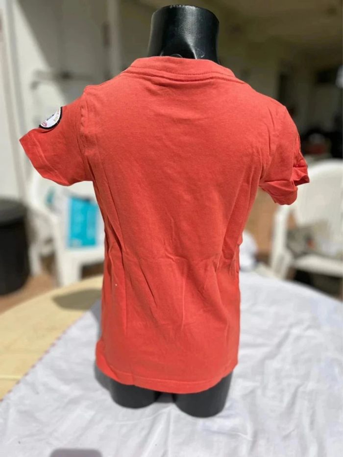 T shirt orange 6 ans aeropilote - photo numéro 2