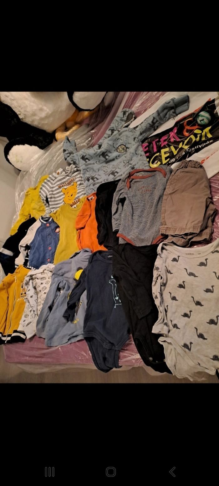 Lot vêtement garçon 18mois - photo numéro 2