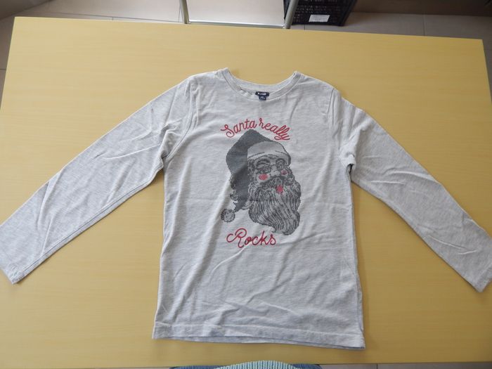 Lot de 8 t-shirts manches longues garçon 10 ans - photo numéro 2