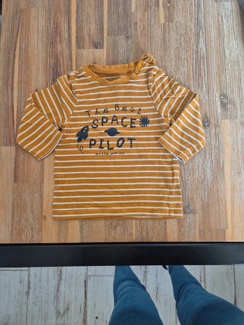 Tee-shirt manche longue 12 mois