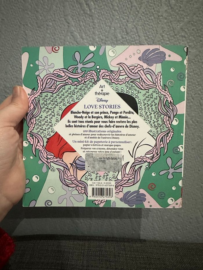 Coloriage carré d’artherapie Disney - photo numéro 4