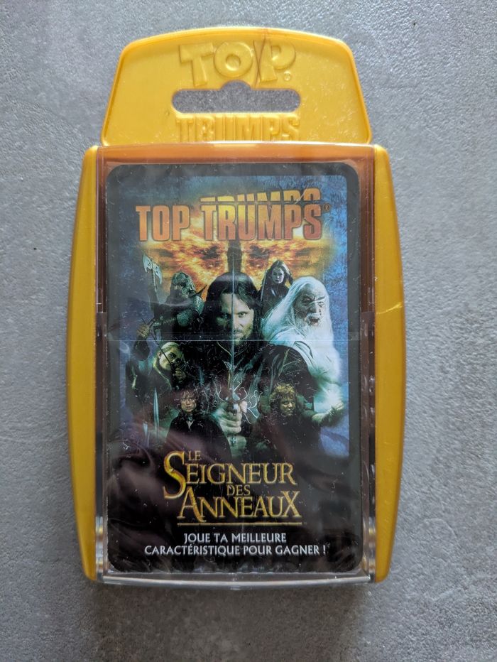 Jeu Top Trumps - Le Seigneur des Anneaux - Neuf