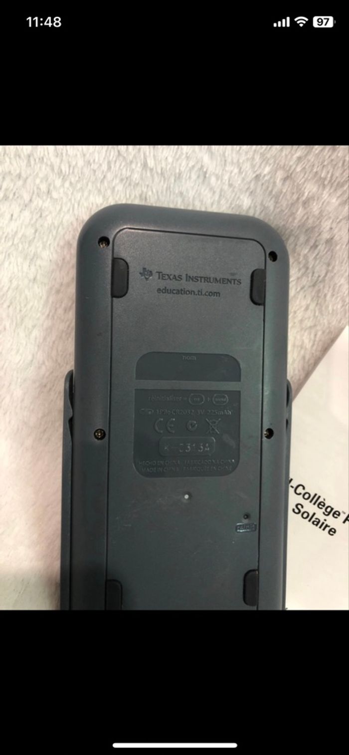 Calculatrice texas - photo numéro 2