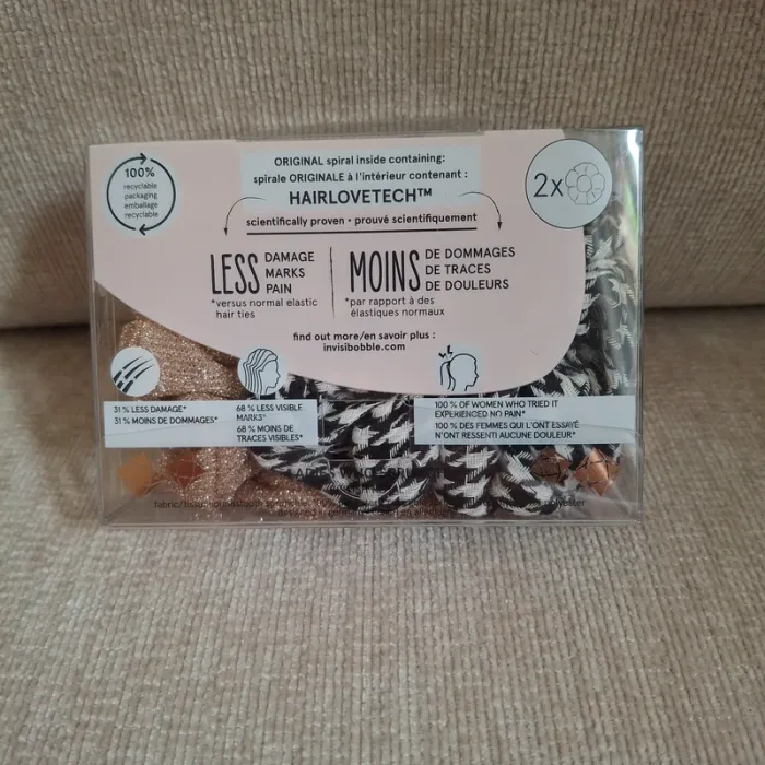 Boîte de deux élastiques invisibobble - photo numéro 2