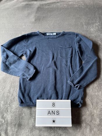 Pull fin marine 8 ans