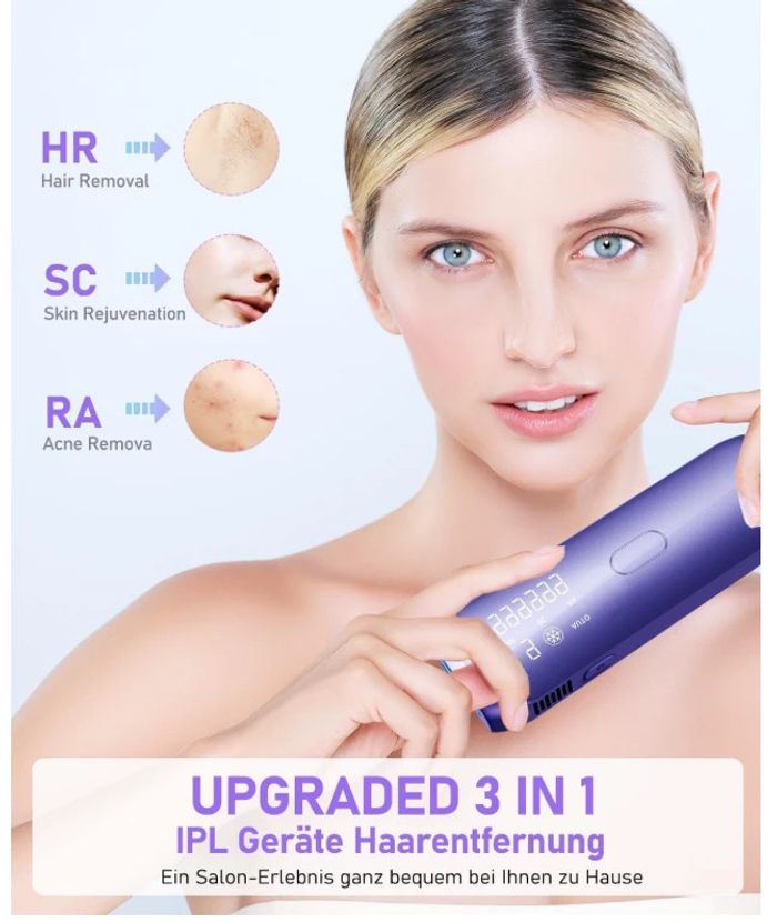 [NEUF] Épilateur à Lumière Pulsée avec Refroidissement, appareil IPL - photo numéro 5