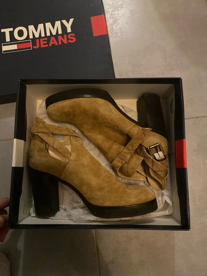 Bottines camel Minelli