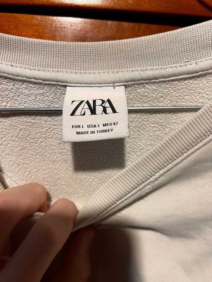 Pull blanc, Zara - photo numéro 5