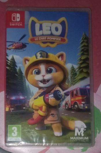 Jeu Switch Lego Le Chat Pompier Neuf sous blister 