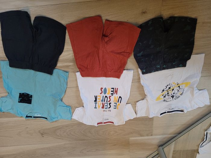 Lot 3 pyjamas short 3 ans
