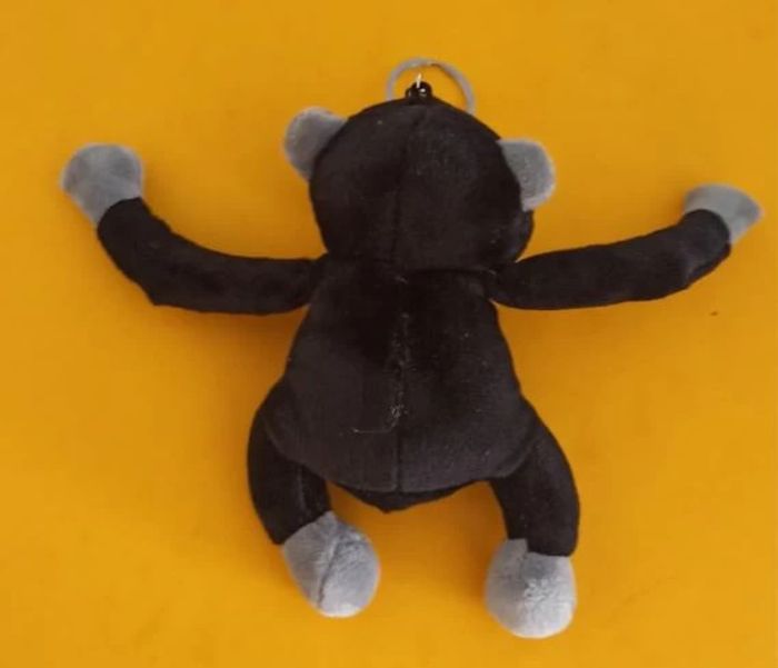 Porte clé singe en peluche - photo numéro 3