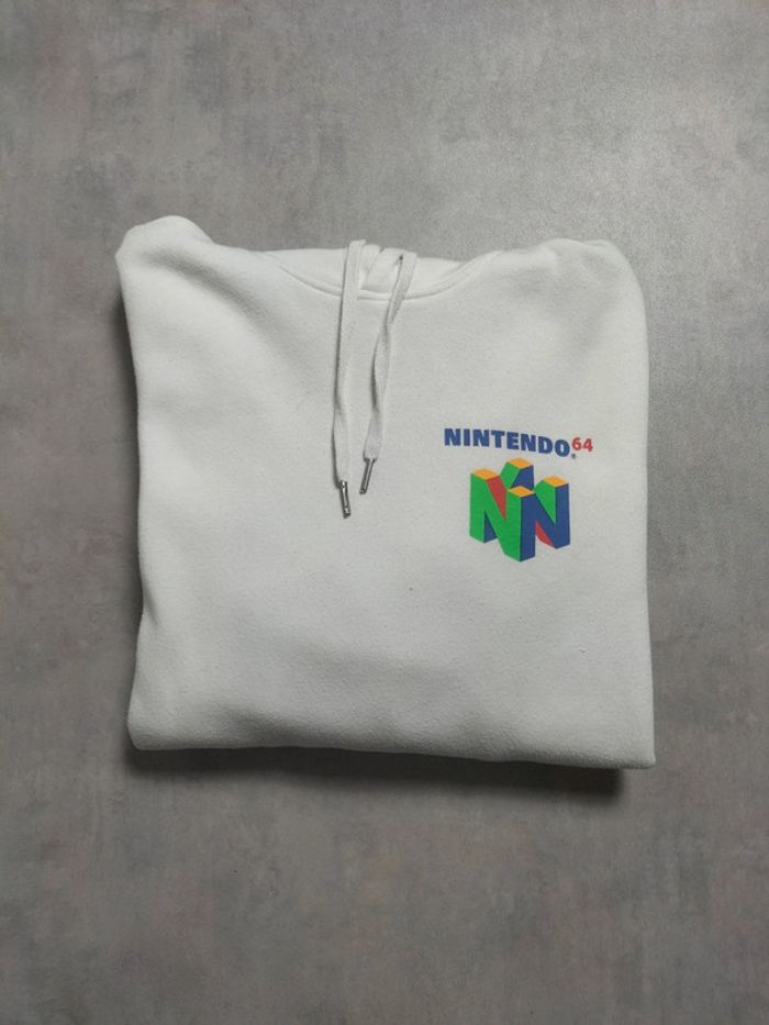 Sweat à capuche Nintendo 64 – H&M l.o.g.g – Taille s