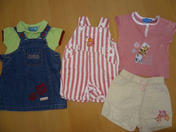 Lot vêtements  été  T 3 mois