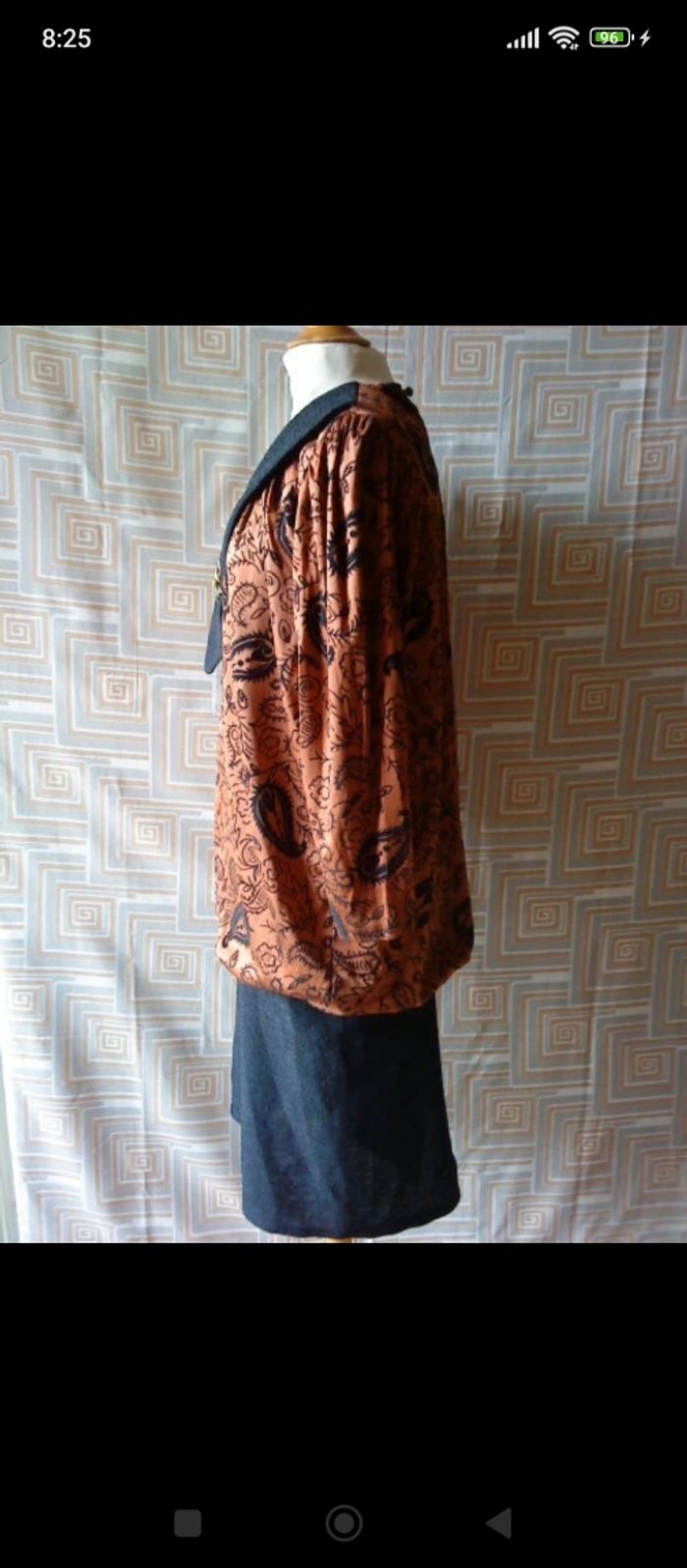 robe imprimé vintage - photo numéro 5