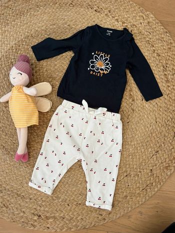 Haut et pantalon bébé fille kiabi