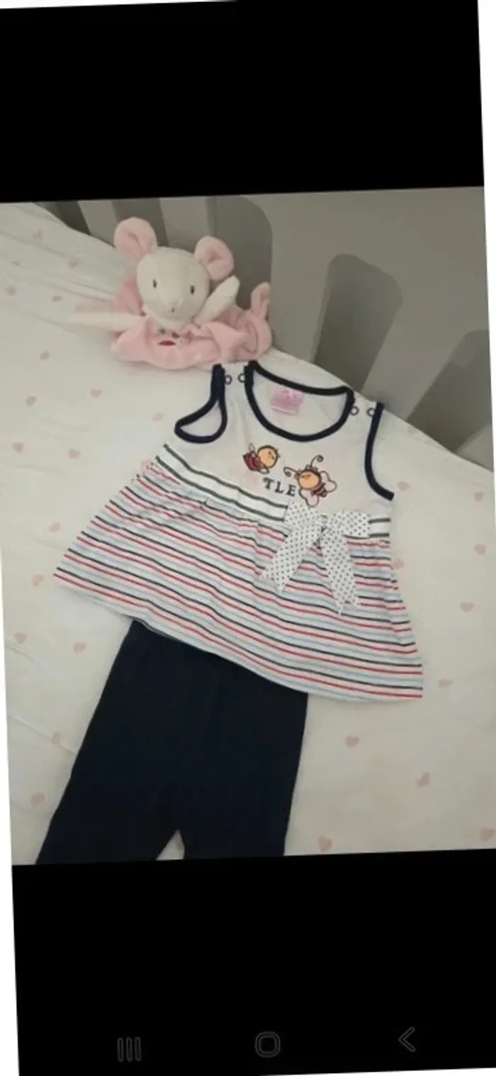 🥰 Ensemble bébé fille 6 mois - photo numéro 3