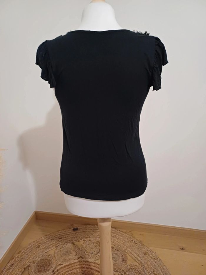 Blouse noire chic Conbipel taille S 36 - photo numéro 5