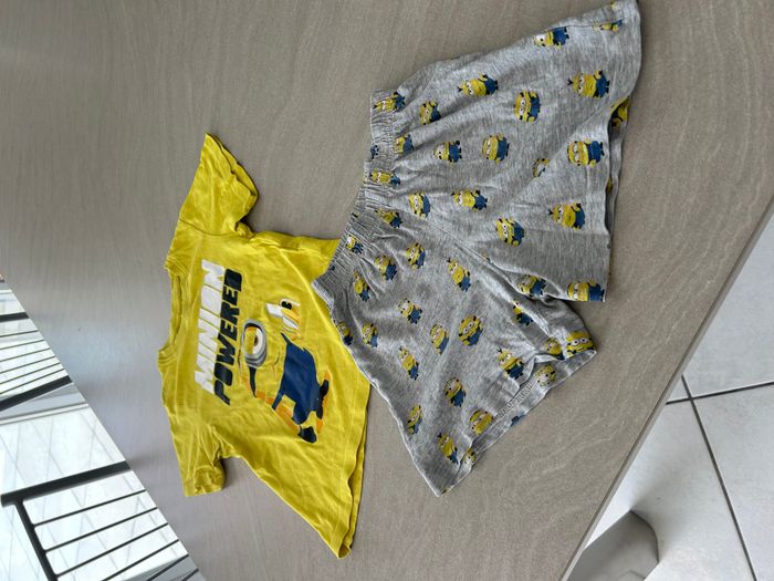 Pyjacourt motif "Les Minions"
