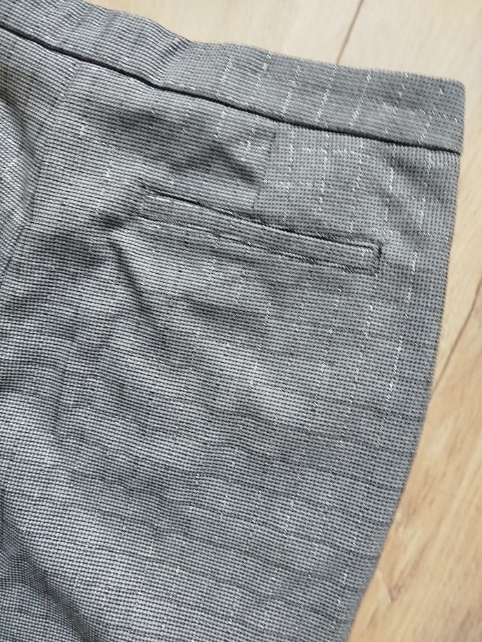 Pantalon Chino gris argenté 40 - photo numéro 6