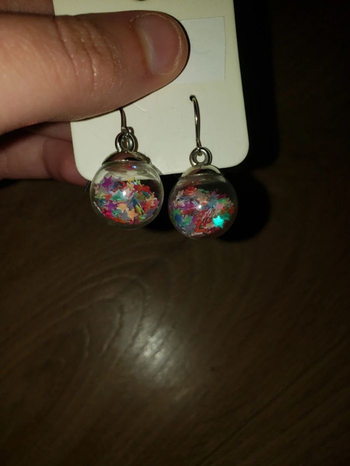 1 paire de boucle d'oreille claire's - photo numéro 2