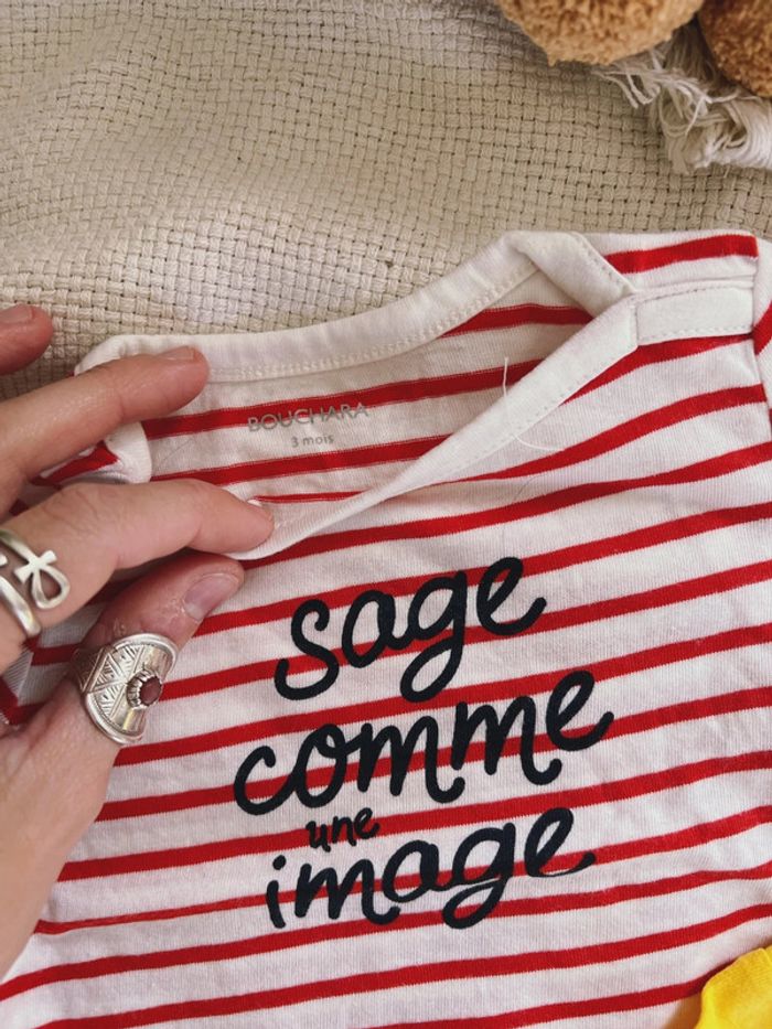 Lot de 2 tee-shirts manches longues neufs - photo numéro 3