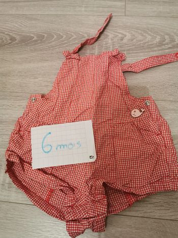 Salopette /Body - 6 mois