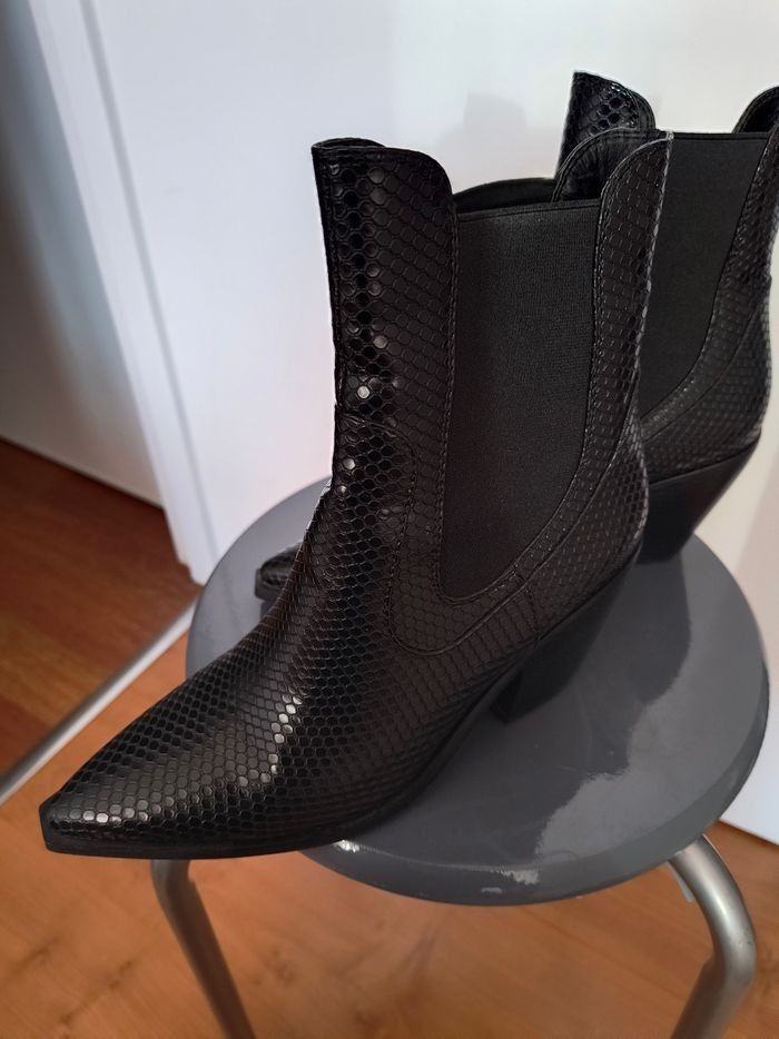 Bottines femme noire