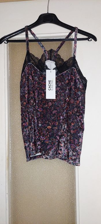 Débardeur velours neuf