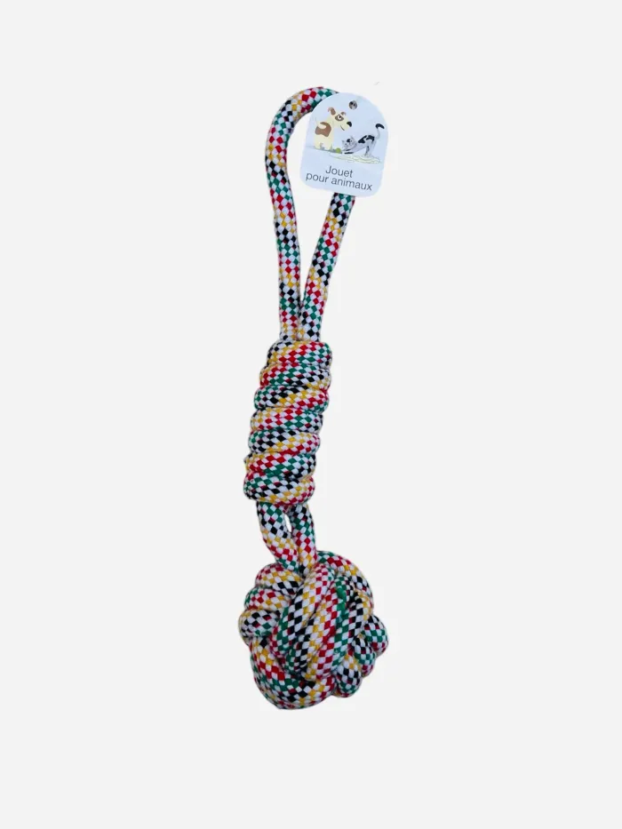 Corde Jouet pour chien – 28 cm - Gers Équipement Neuf