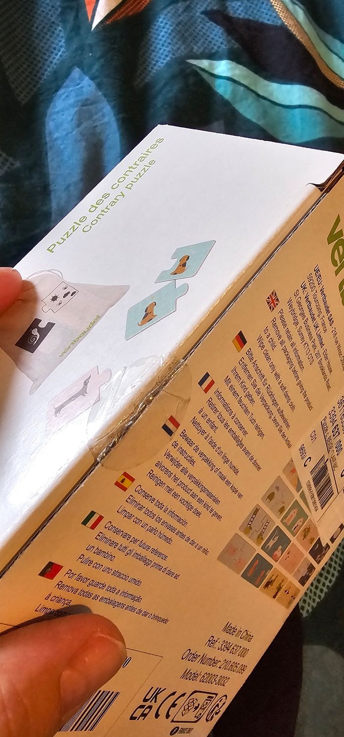 Puzzle des contraires Verbaudet neuf - photo numéro 7