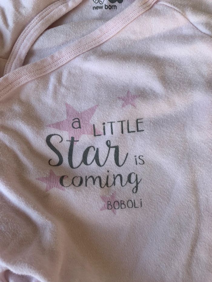 Lot de 2 bodies Boboli taille 12 mois