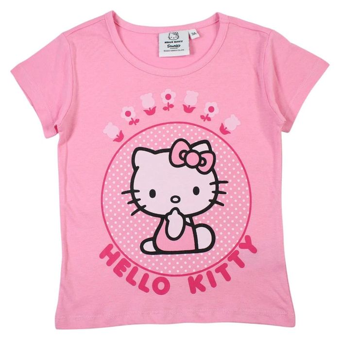 Tee-shirt manches courtes Hello Kitty taille 8 ans neuf sous blister
