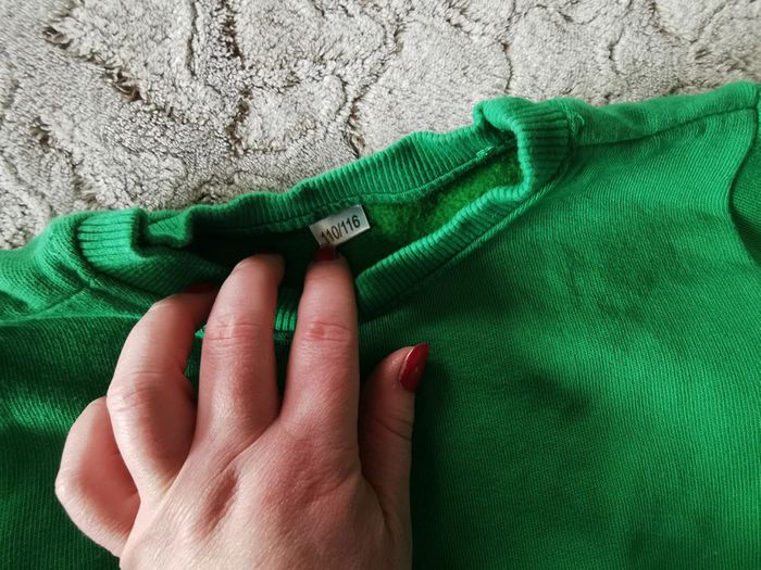Pull vert émeraude pour enfant 5-6 ans - photo numéro 5