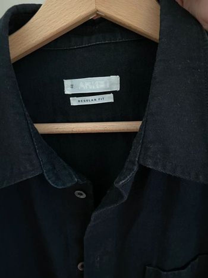 Chemise/ sur chemise Arket 48 M denim noir - photo numéro 3