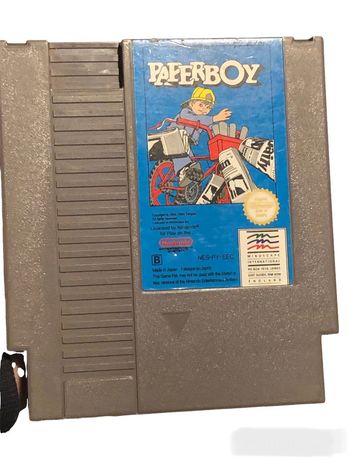 Jeu Nintendo Nes#paper boy #vintage
